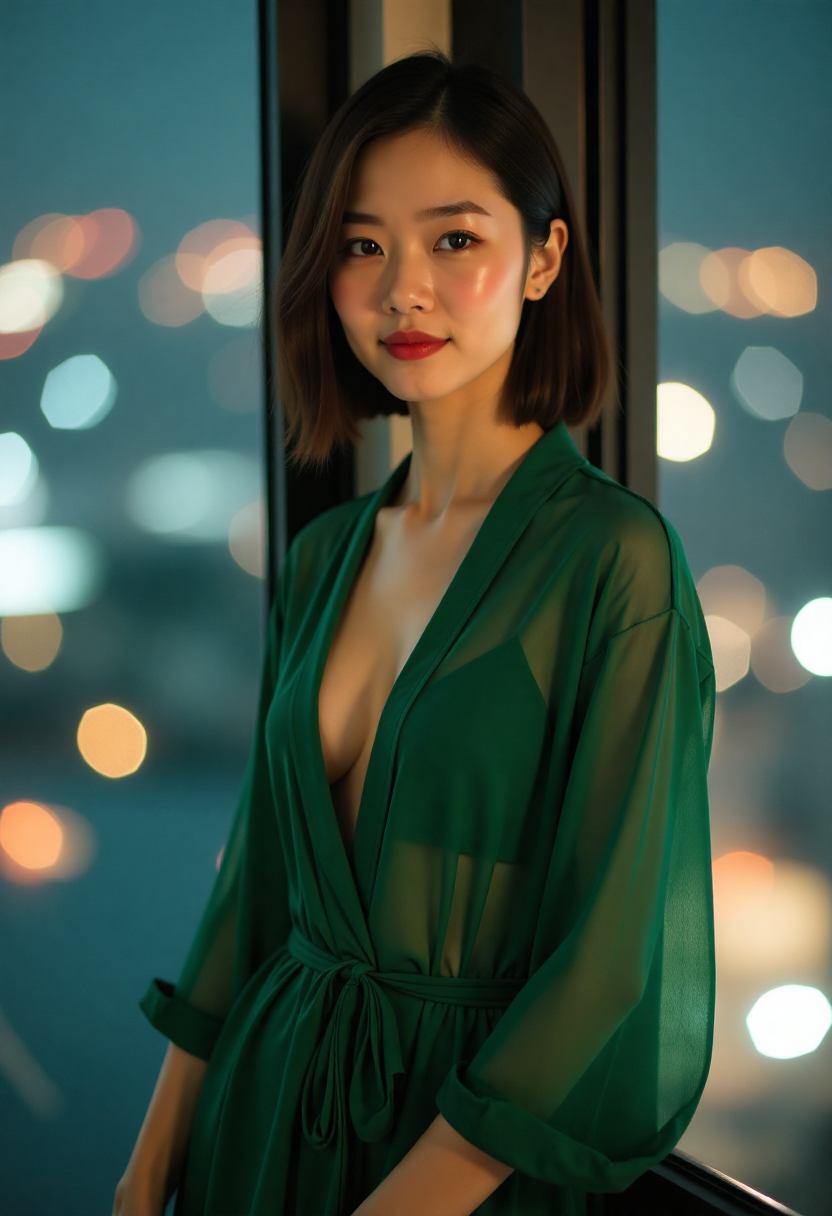 美术馆的红色画框